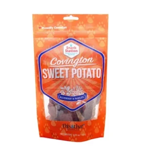 This and That Sweet Potato Blueberry & Parsley Dehydrated Dog Treats