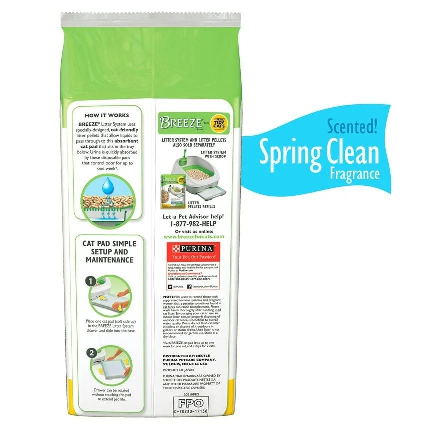 Tidy Cats Breeze Scented Cat Pads - Image 2