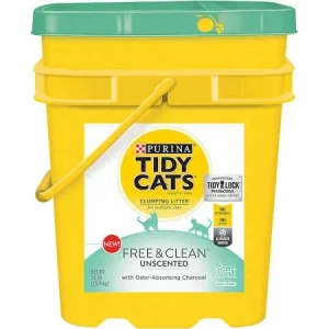 Tidy Cats Free & Clean Unscented Scoop Litter 35lb {L-1}702116