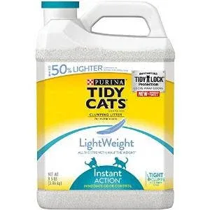Tidy Cats Instant Actiton Lightweight Litter 2/8.5lb Jug {l-1} 702019 - Image 2