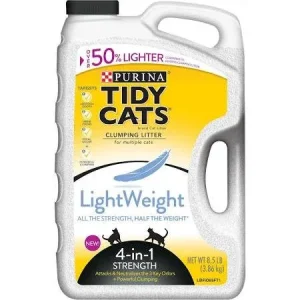 Tidy Cats LightWeight 4-in-1 Strength 2/8.5lb {L-1} 702059