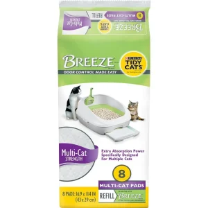 TIDYCT BREEZE PADS MULTI 6/8CT LTR MULTI CAT {L+1}702123