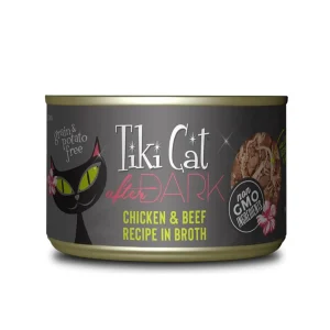 Tiki Cat After Dark Chicken & Beef Wet Cat Food, 5.5 oz, 8 ct