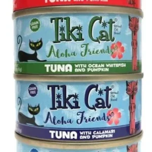 Tiki Cat Aloha Friends Grain Free Variety Pack Canned Cat Food