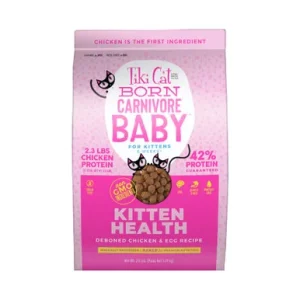 Tiki Cat Born Carnivore for Kittens w/ Deboned Chicken & Egg Recipe Dry Cat Food