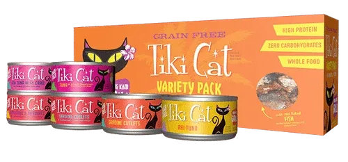Tiki Cat King Kamehameha Variety Pack 12/2.8 oz. {L+1x} 759124 - Image 2