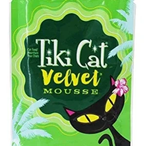 Tiki Cat Velvet Mousse Tuna/Mackerel 12/2.8z {L-1x} 759126