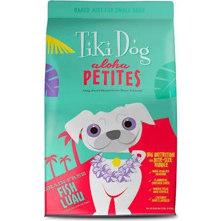 Tiki Dog Aloha Petites Luau Fish 3.5lb C=6 {L-1x} 759178