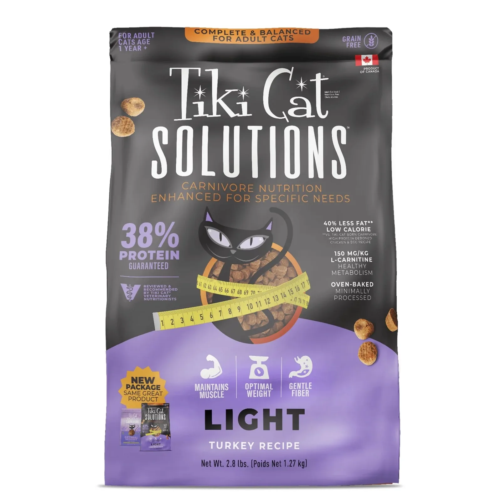 Tiki Pet Cat Solutions Light Turkey 2.8 lb