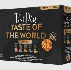 Tiki Pet Dog Gourmet 12Oz Variety Pack