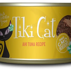 Tiki Pets Cat Hawaiian Grill Ahi Tuna, 6 oz 8 ct