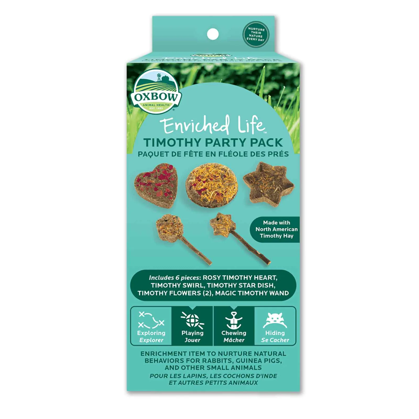 Timothy Party Pack (Enriched Life by Oxbow) | NEW