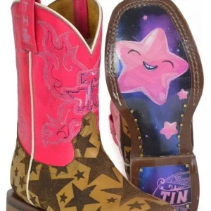 Tin Haul Childs Starring Me Sq Toe Boots