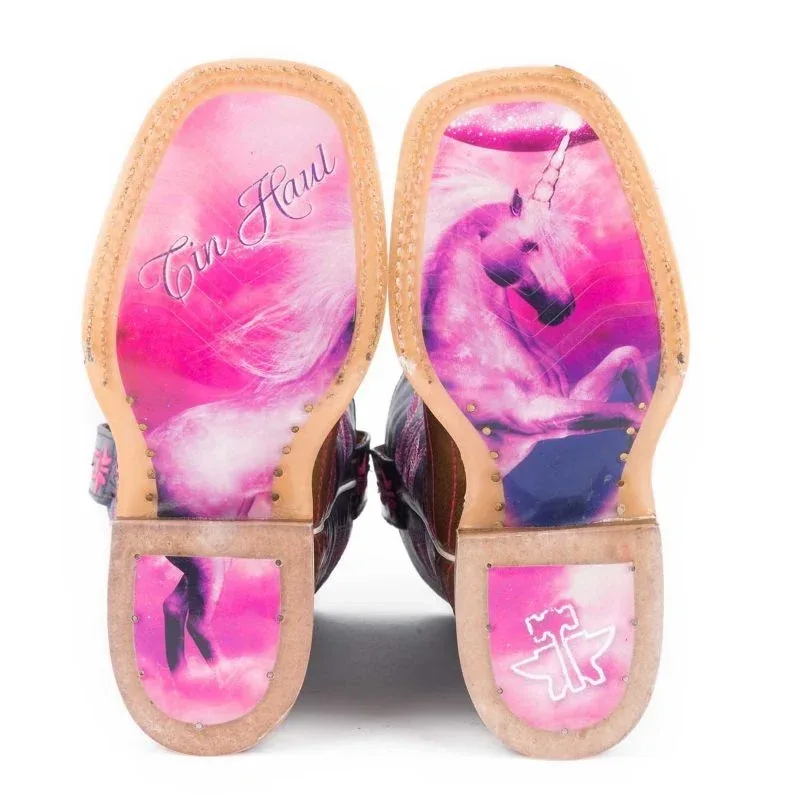 Tin Haul Kids Starlight Unicorn Sole Boots - Image 2
