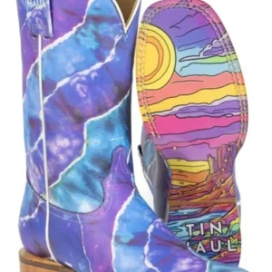 Tin Haul Ladies Painted Canyon Square Toe Boots