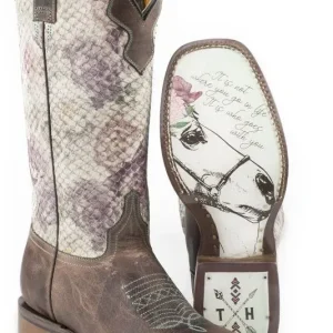 Tin Haul Ladies Rosealiscious Boots