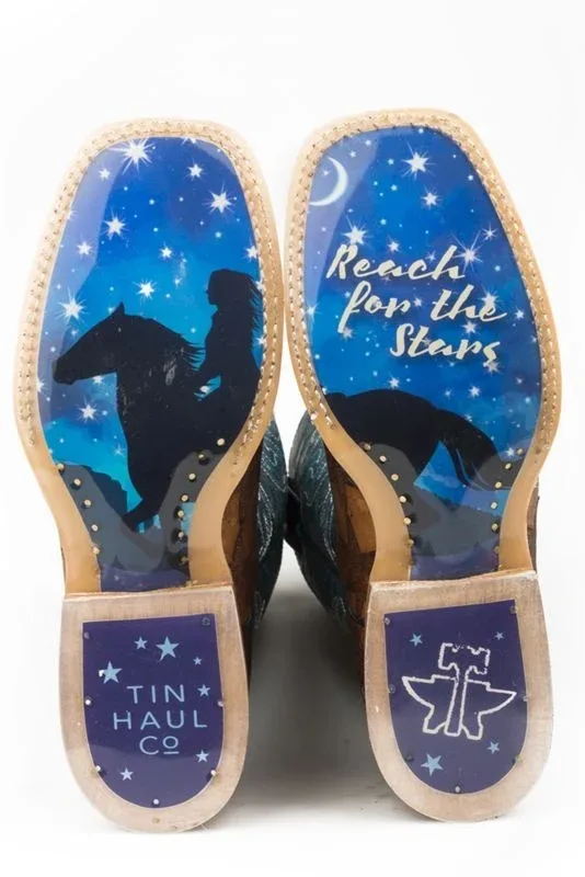 Tin Haul Ladies Wish Upon A Star Boots - Image 2