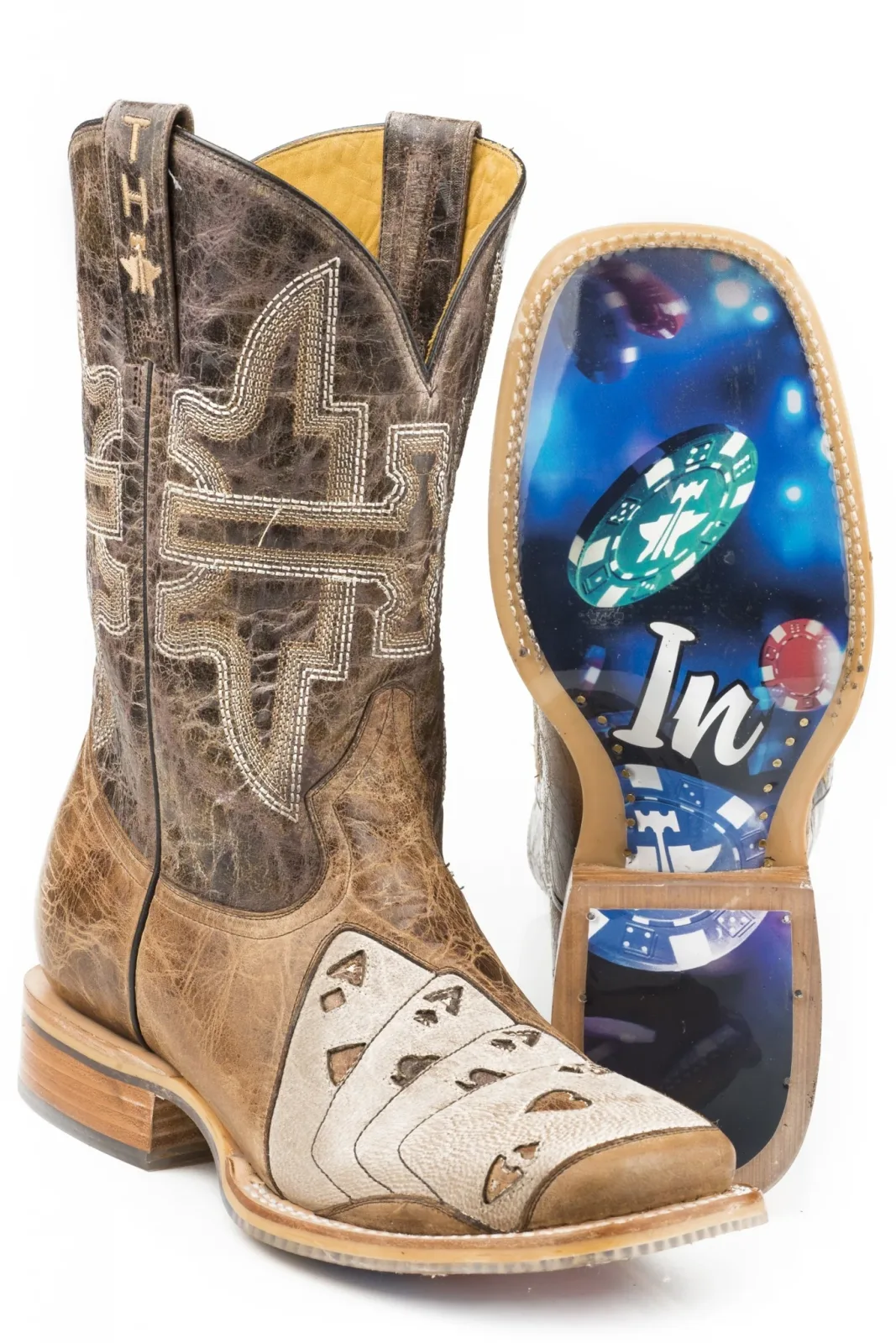 Tin Haul Mens High Roller Boots