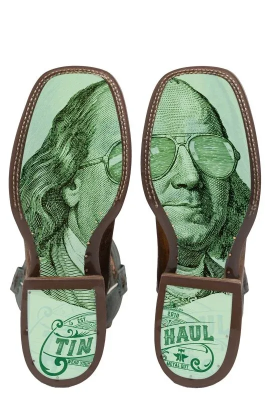 Tin Haul Mens Top Dollar Boots - Image 2