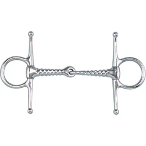 Toklat Corkscrew Snaffle Full Cheek - Pony 4.5