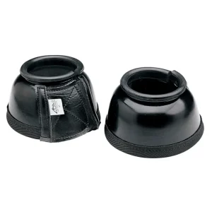 Toklat Heavy Rubber Black Bell Boots Small Brn