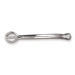 Toklat Ladies Humane Canted Spur 1/2 Bk/Wh