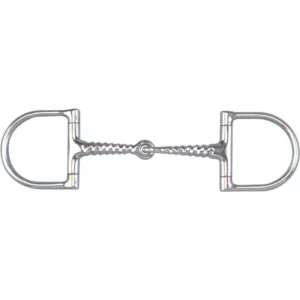 Toklat Pony Corkscrew Snaffle Dee - 2 1/2" Rings 4