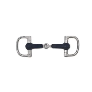 Toklat Soft Rubber Mouth Dee Snaffle 4.75