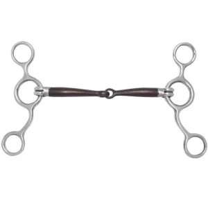 Toklat Sweet Iron Jr Cowhorse Snaffle Gag Bit 5 Br
