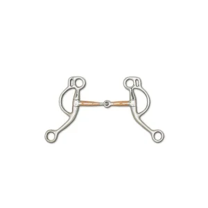 Toklat Swept Back Shank Roller Snaffle 5 Brn