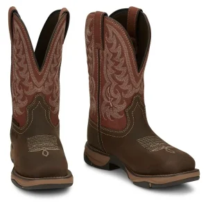 Tony Lama Ladies Josey Steel Toe Boots