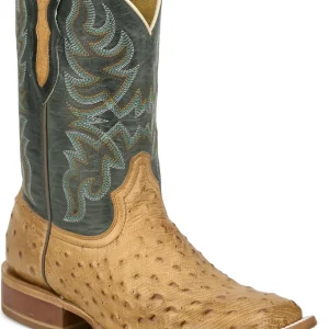 Tony Lama Mens Blaine 11" Ostrich Boots