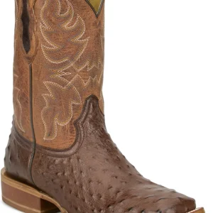 Tony Lama Mens Blaine 11" Ostrich Boots