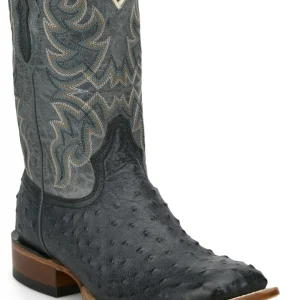 Tony Lama Mens Blaine 11" Ostrich Boots