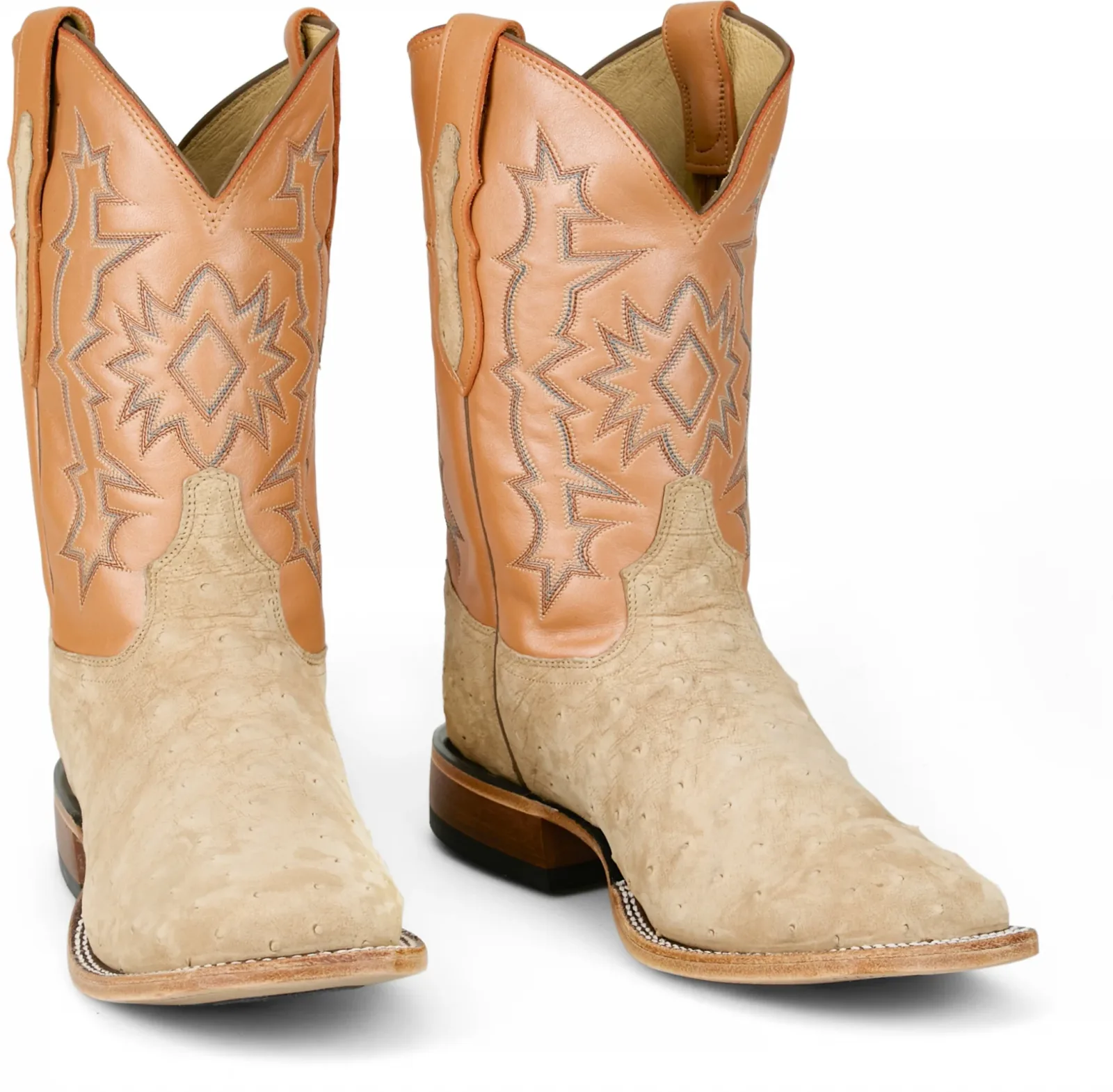Tony Lama Mens Carlos 11" Full Quill Ostrich Boots - Image 2