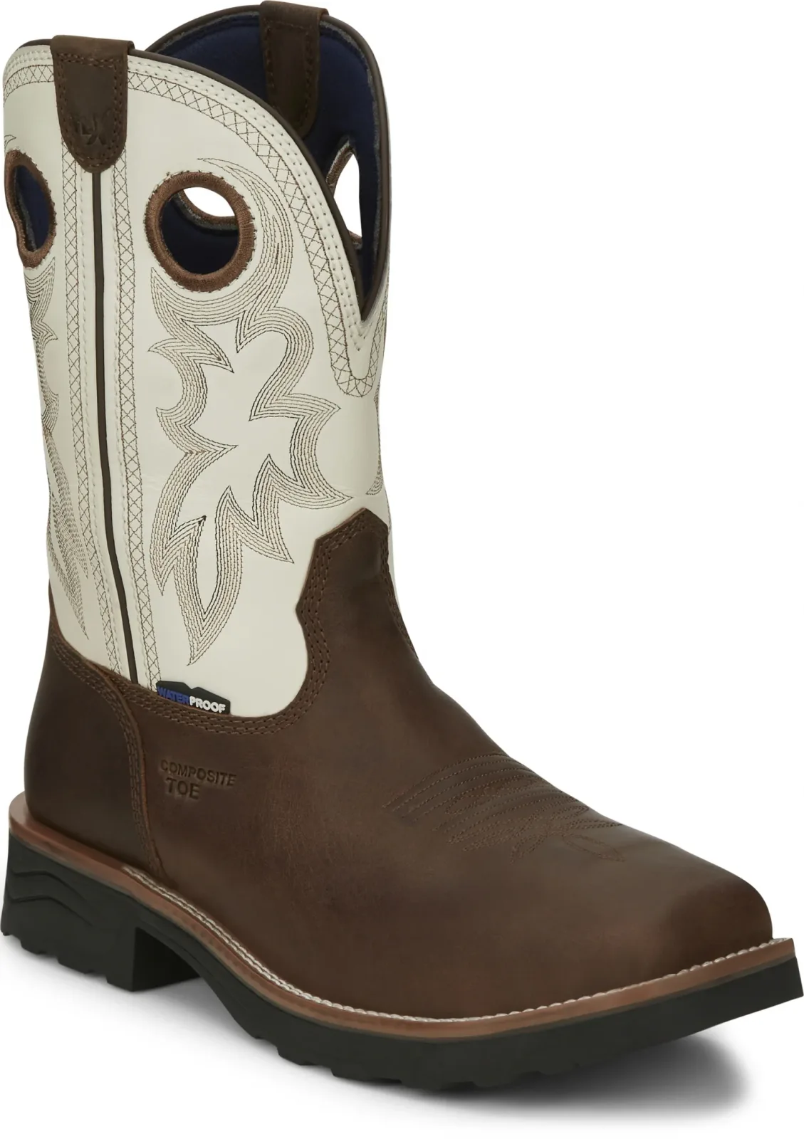 Tony Lama Mens Fireball Sq Toe Boots - Image 2