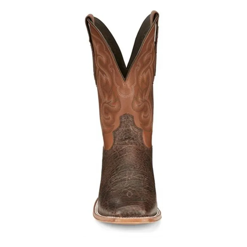 Tony Lama Mens Rowel Sq Toe Boots - Image 2