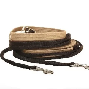 Tory Driving Reins Swivel Snaps/Center Buckles