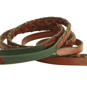 Tory Leather Company 5/8" x 54" Cross Country Reins with Hook Stud Ends