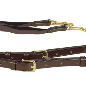 Tory Leather Company Elastic End Pony Side Reins
