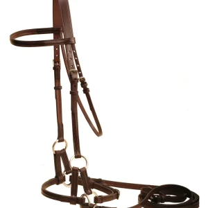 Tory Leather Company English Side Pull with Reins