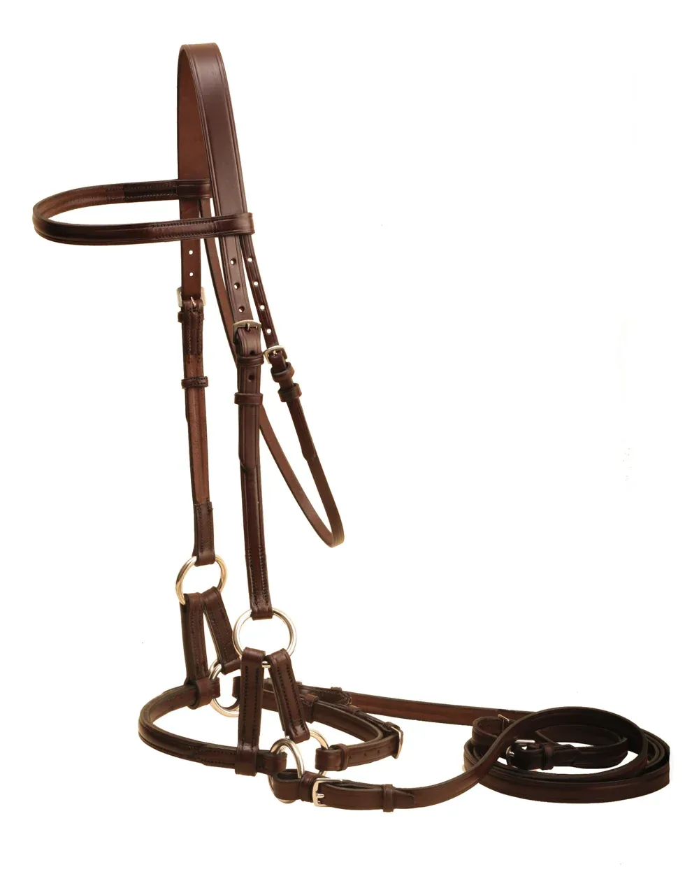 Tory Leather Company English Side Pull with Reins