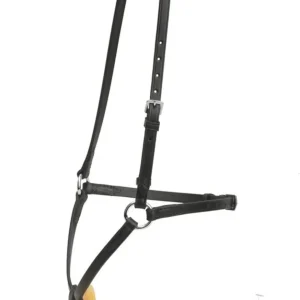 Tory Leather Company Figure-8 Noseband with Stainless Steel Rings