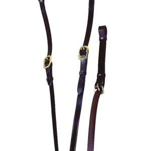 Tory Leather Company Heavy-Duty Hunt Breastplate with Brass Hardware