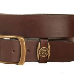 Tory Strap Belt with Signature Keeper 28 Bk/Gry