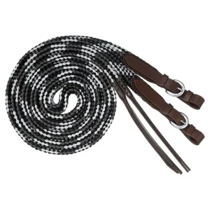Tough 1 Flat Braided Split Reins