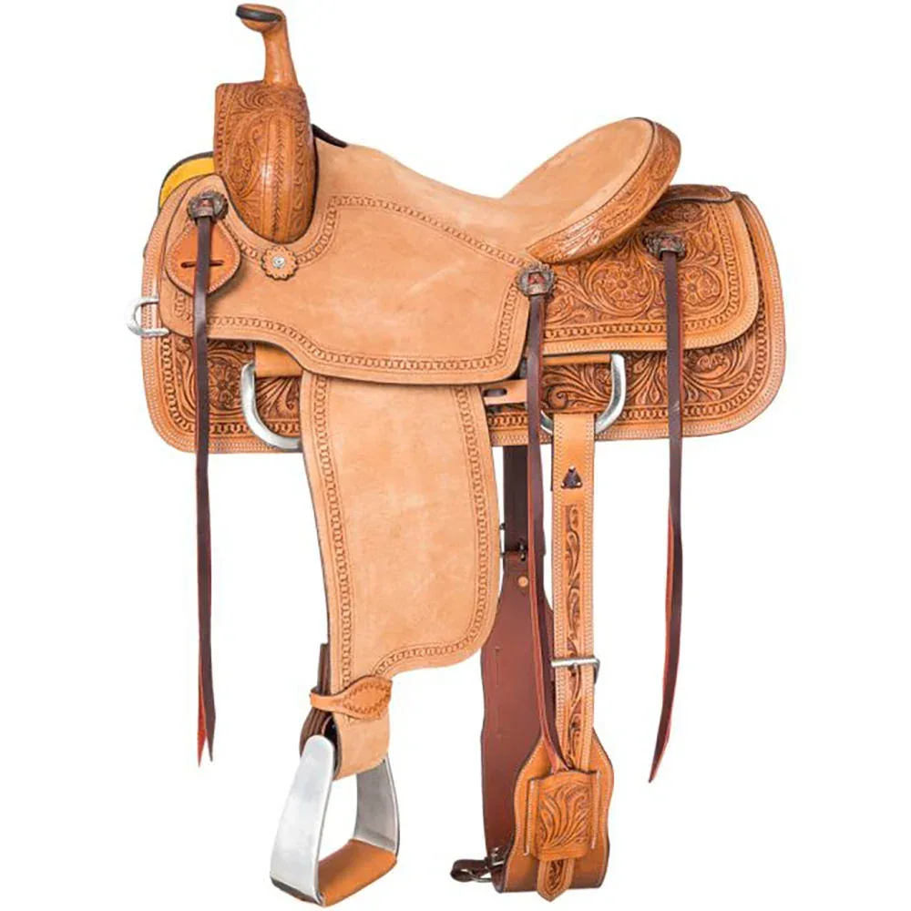 Tough 1 Light Oil 16in Wells Ranch Cutting Saddle