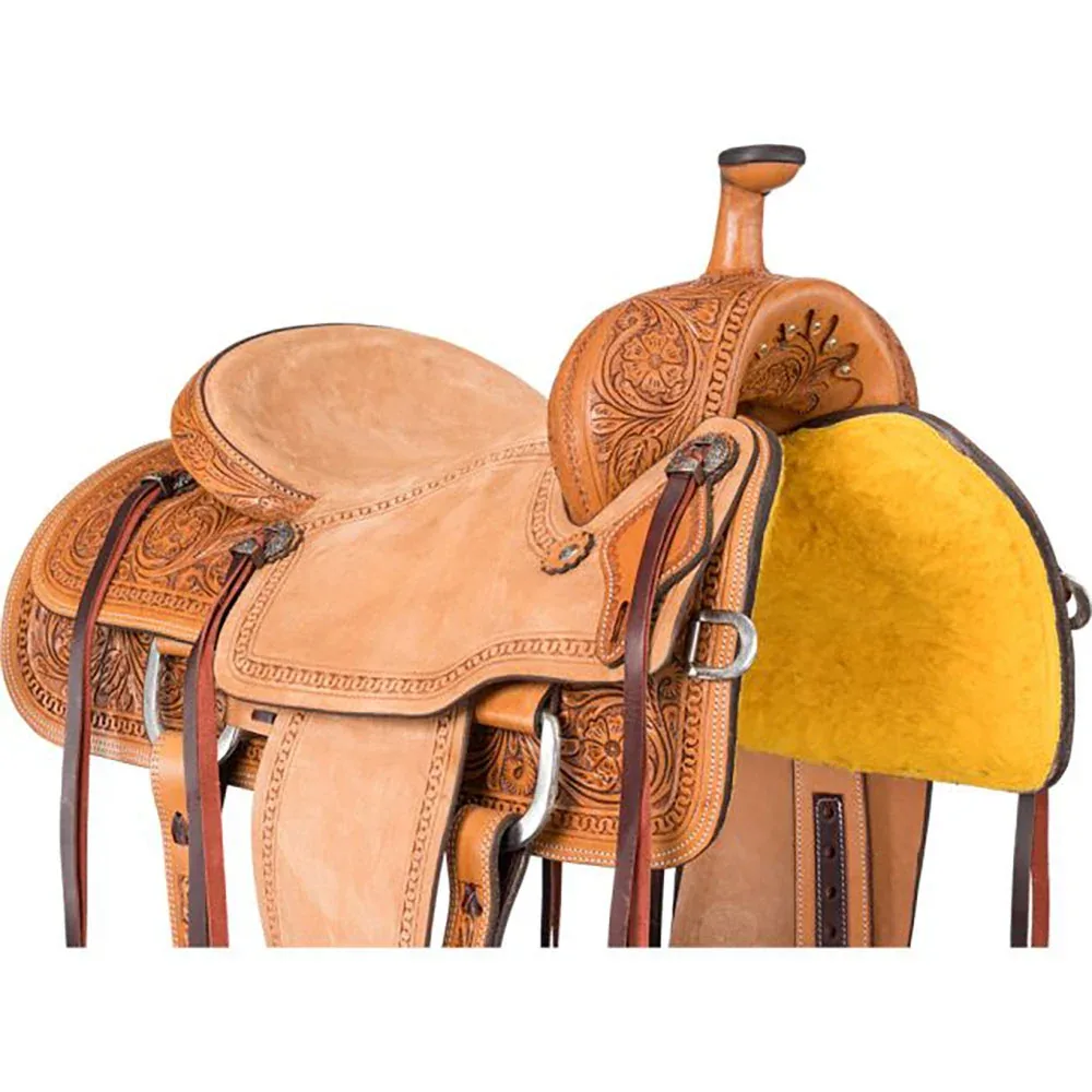 Tough 1 Light Oil 16in Wells Ranch Cutting Saddle - Image 2