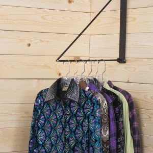 Tough1 Small Folding Clothes Bar