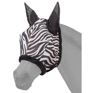 Tough1 Zebra Mesh Fly Mask